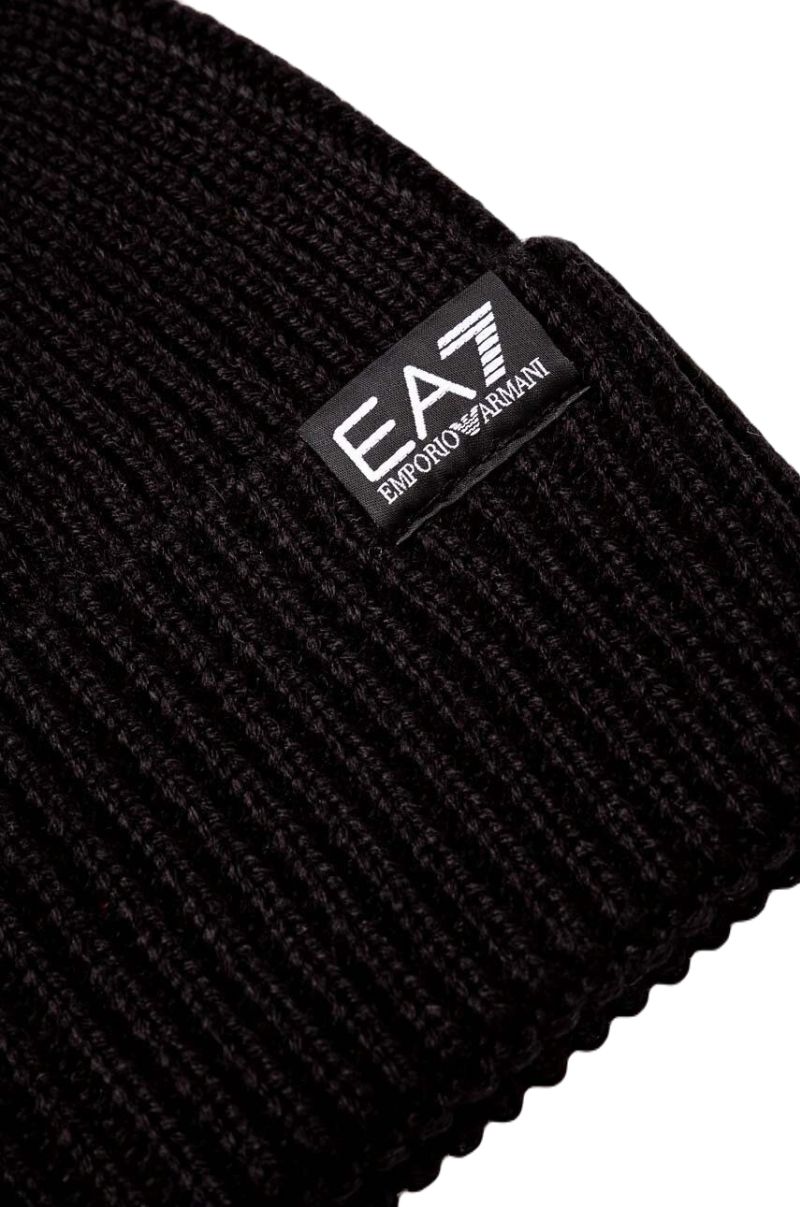 AW24-CAU01Z-99X_F1 EA7 Moutain Core Beanie