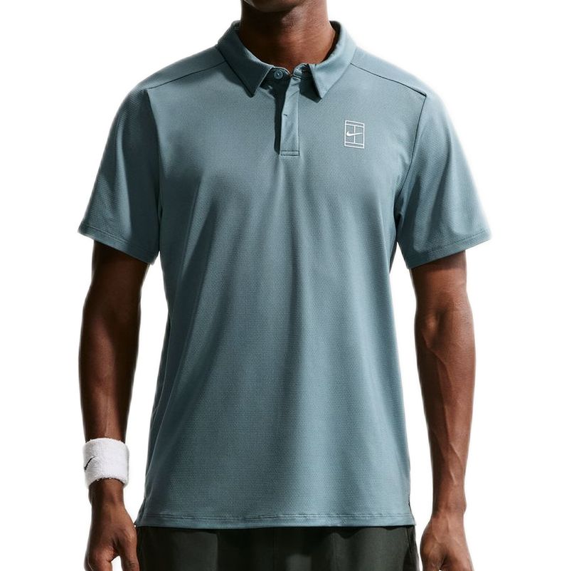 Nike Court Advantage Dri-Fit Tennis - mineral slate/white