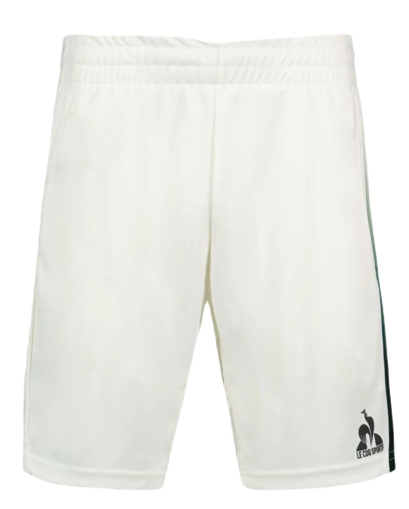 2421442manwhite Le Coq Sportif Tennis Pro Short 24 N°2 - marshmallow