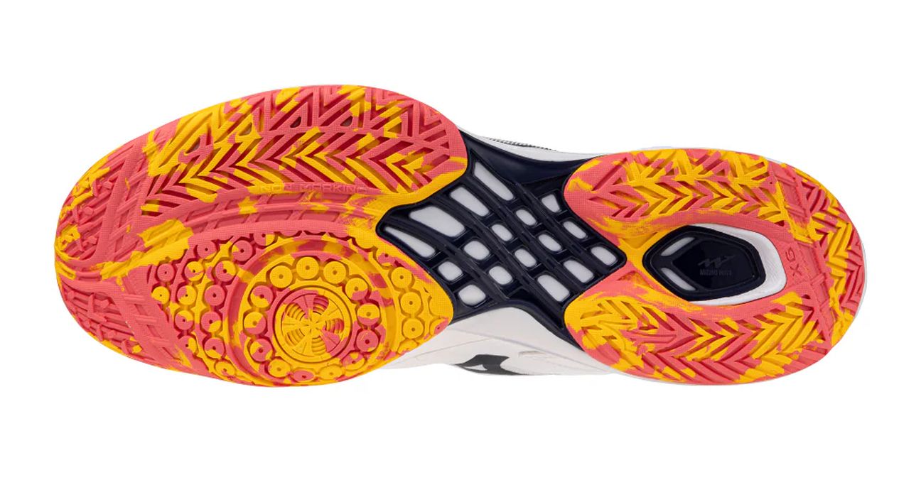 Mizuno Wave Claw 3 - white/citrus/calypso coral