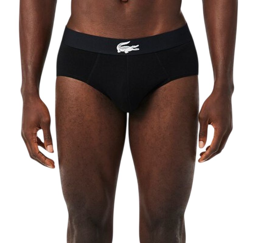 Lacoste Cotton Stretch 3P - black/white/black Lacoste Cotton Stretch 3P - black/white/black