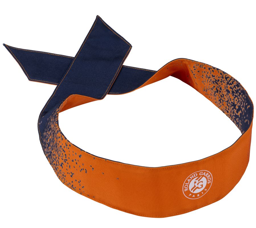 Roland Garros Bandana Performance - navy/clay