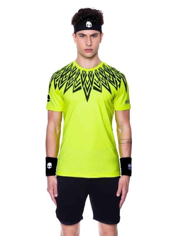 hydrogen-tech-tee-man-fluo-yellow-3 Hydrogen Tech Tee Man - fluo yellow