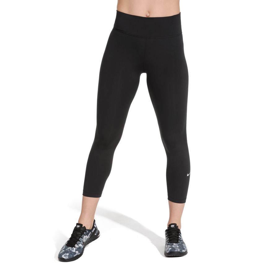 nike-one-tight-crop-w-black-white-6 Nike One Tight Crop W - black/white