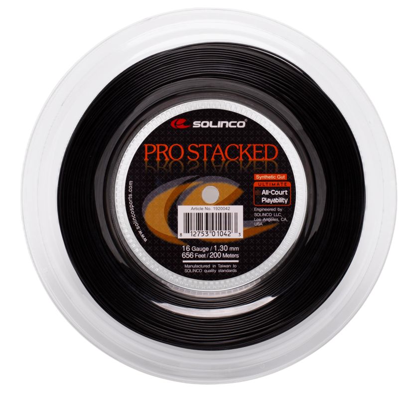 Solinco Pro Stacked (200 m) - black Solinco Pro Stacked (200 m) - black