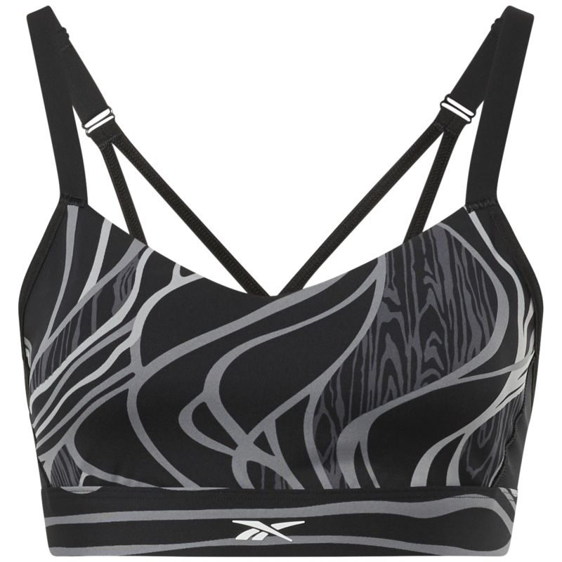Reebok TS Lux Strappy Bra - black