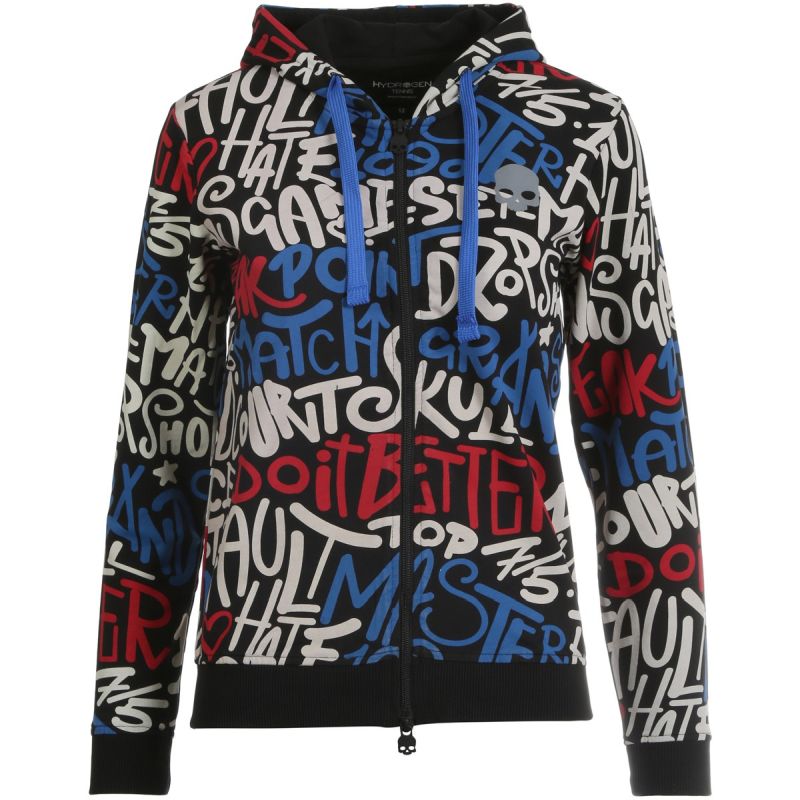 Hydrogen Graffiti FZ Hoodie Kids - black Hydrogen Graffiti FZ Hoodie Kids - black