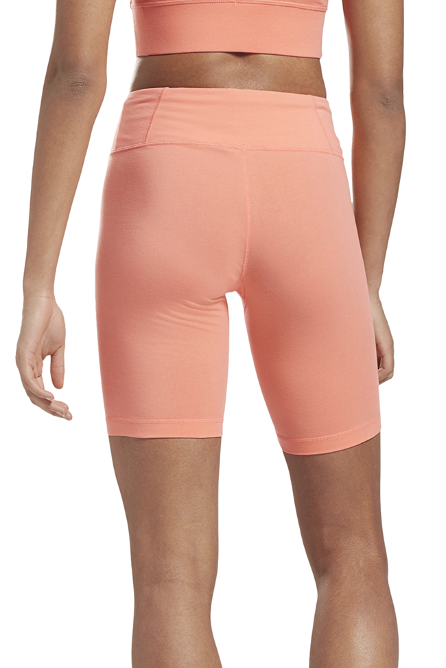 Reebok Womens RI SL Fitted Logo Shorts - twisted coral