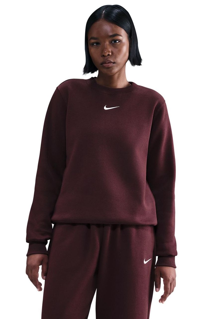 Nike Sportwear Phoenix Fleece - burgundy crush/sail 