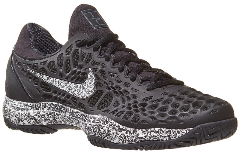 nike-air-zoom-cage-3-clay-black-white-1 Nike Air Zoom Cage 3 Clay - black/white