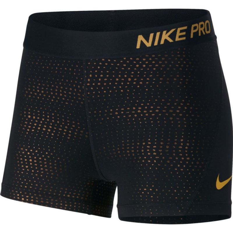 gold nike spandex