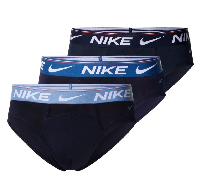 Nike Ultra Comfort Hip Brief 3P - obsidian blue/crt blue/obsidian Nike Ultra Comfort Hip Brief 3P - obsidian blue/crt blue/obsidian
