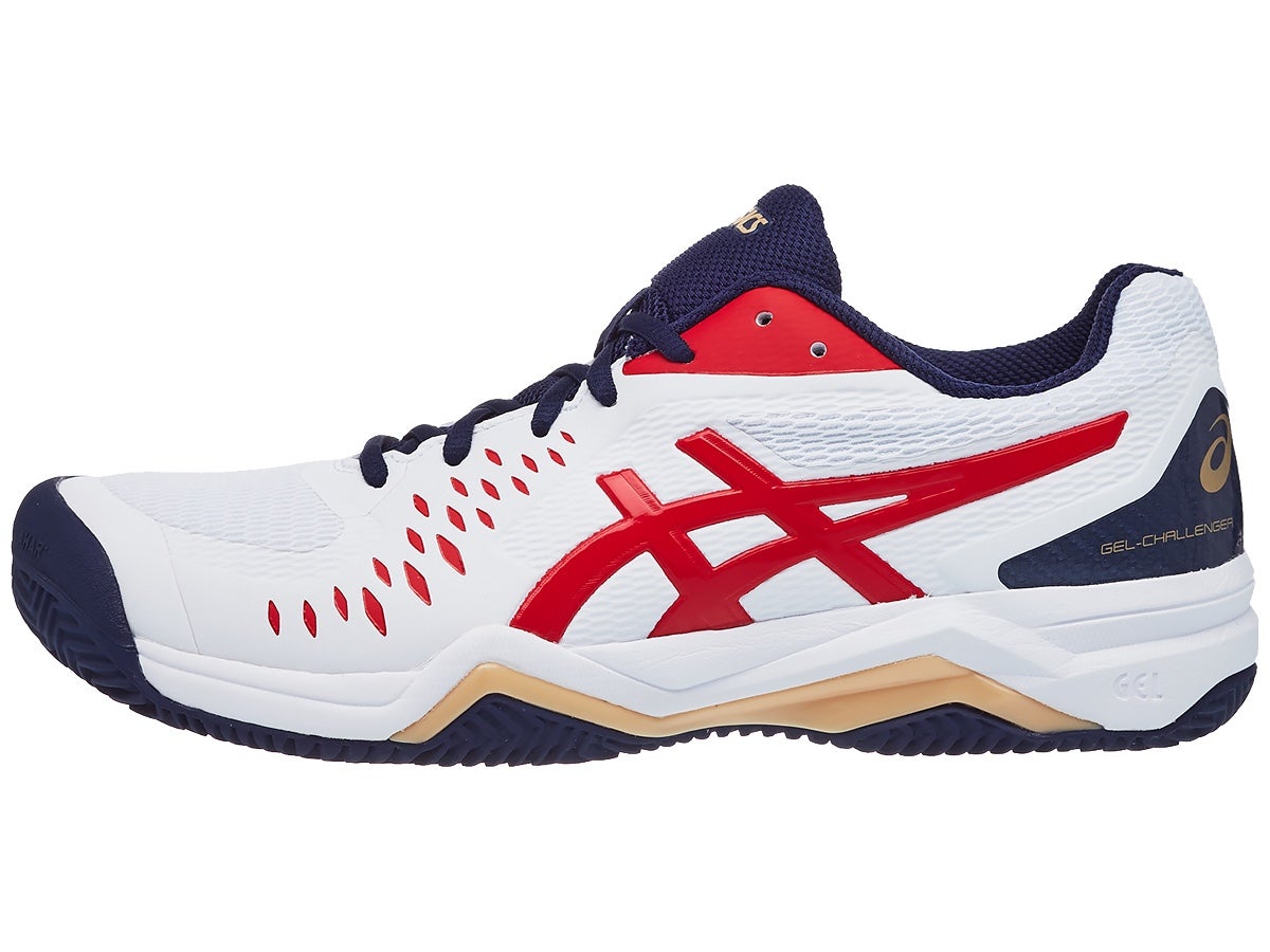 asics-gel-challenger-12-clay-white-classic-red-2 Asics Gel-Challenger 12 Clay - white/classic red