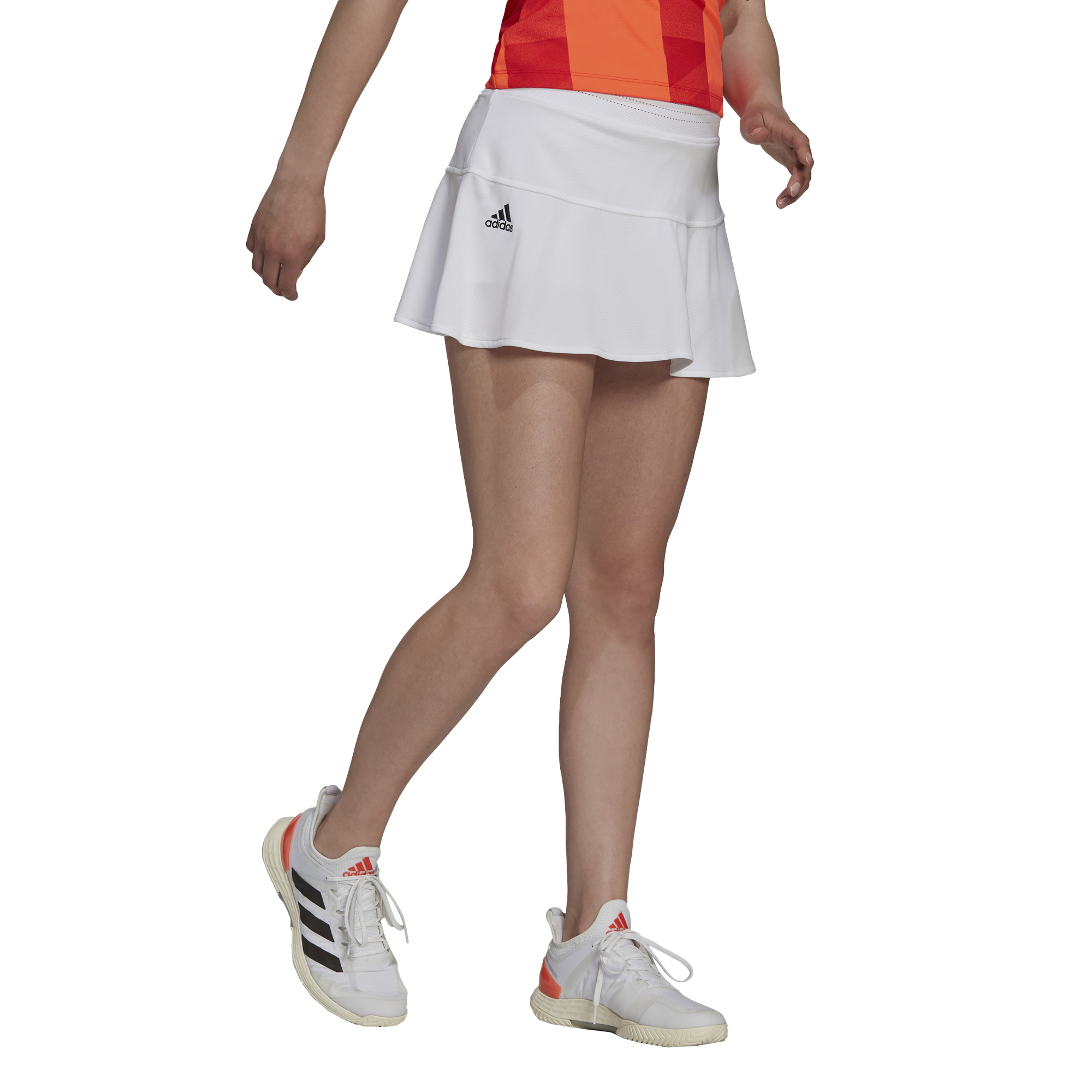 H20353_APP_photo_front_whitefRHma64mG4pyv Adidas Tennis Tokyo Match Skirt Primeblue HEAT.RDY W - white/black