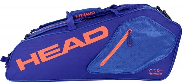 Head Core 6R Combi - blue/fiery coral