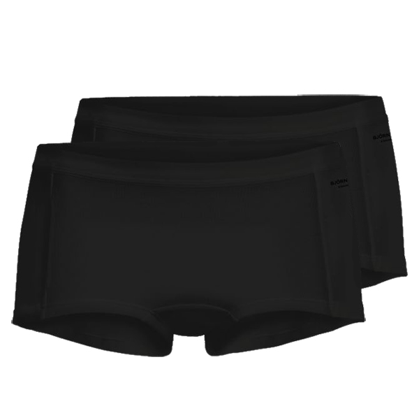 1000097-MP001-1 Björn Borg Core Minishorts 2P - black