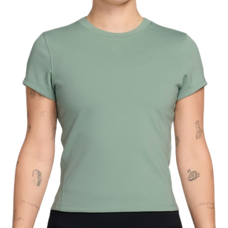 Nike Court Advantage Dri-Fit Short-Sleeve Tennis - steam/white Nike Court Advantage Dri-Fit Short-Sleeve Tennis - steam/white