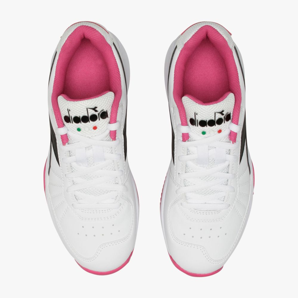 diadora-s-challenge-3-w-sl-clay-white-black-magenta-4 Diadora S. Challenge 3 W SL Clay - white/black/magenta