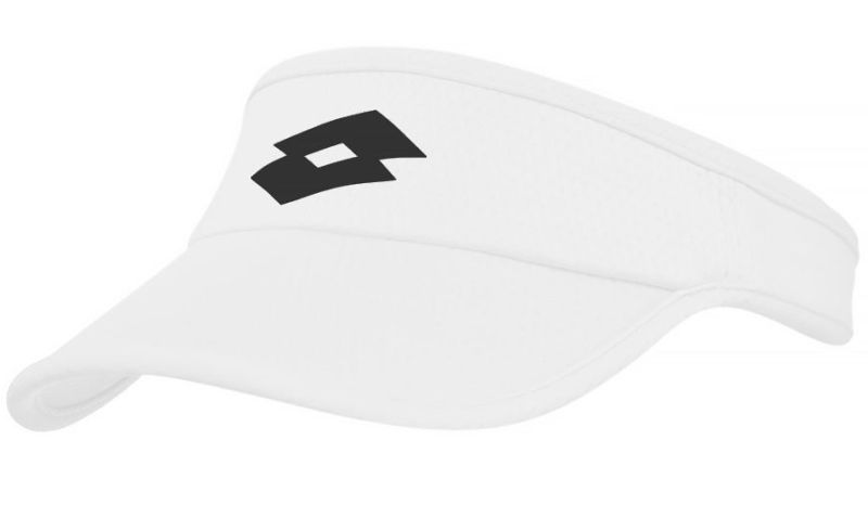 lotto-tennis-visor-w-bright-white-all-black-1 Lotto Tennis Visor W - bright white/all black