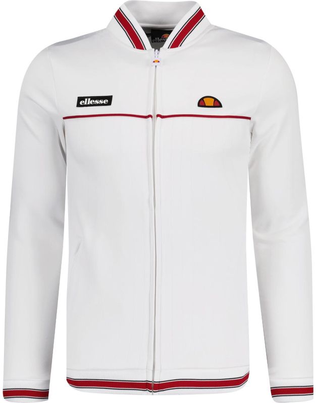 ellesse track top white