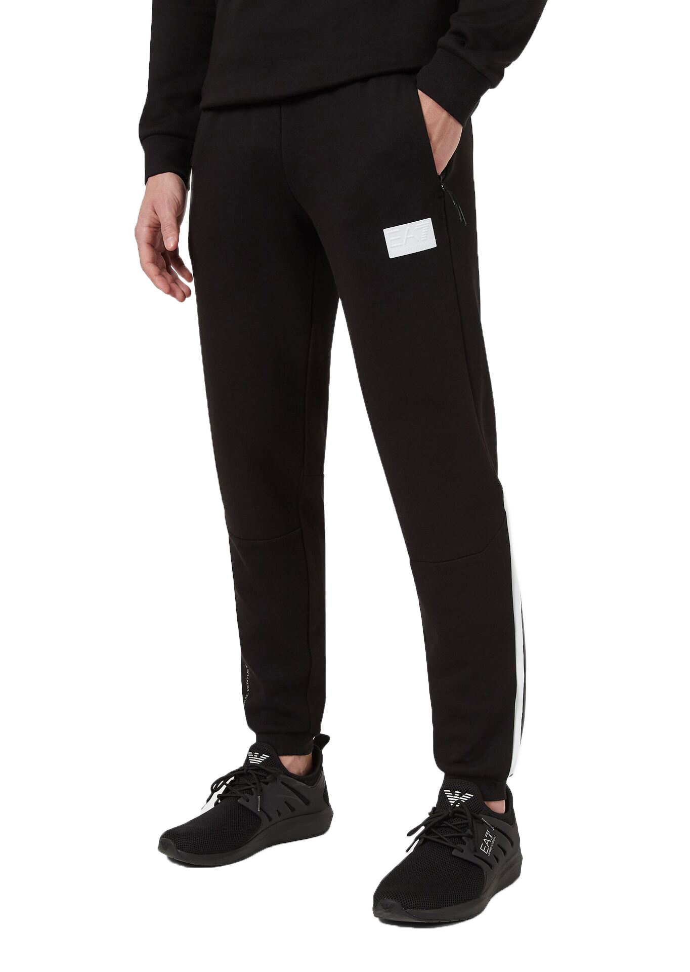 EA7 Man Jersey Trouser - black