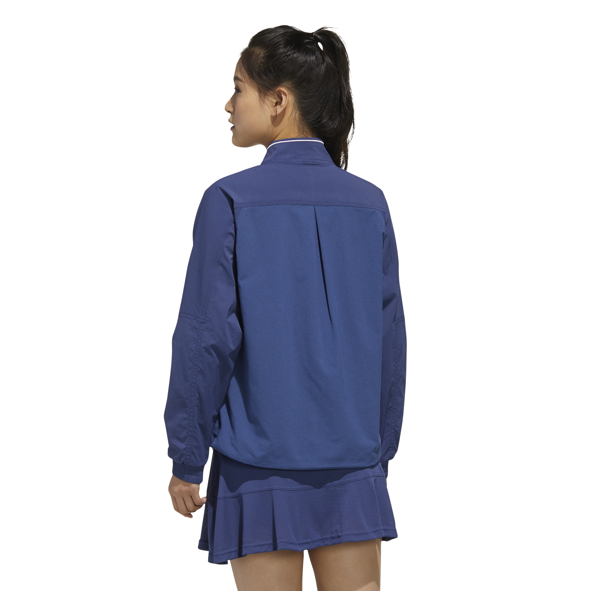 Adidas Women Streatch Woven Jacket - tech indigo
