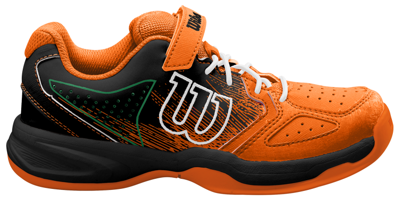 Wilson Kaos Kid - shocking orange/black/amazon