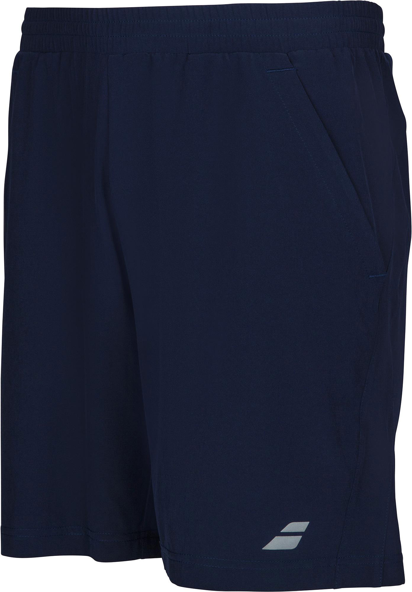 babolat-performance-short-7-boy-dark-blue Babolat Performance Short 7" Boy - dark blue