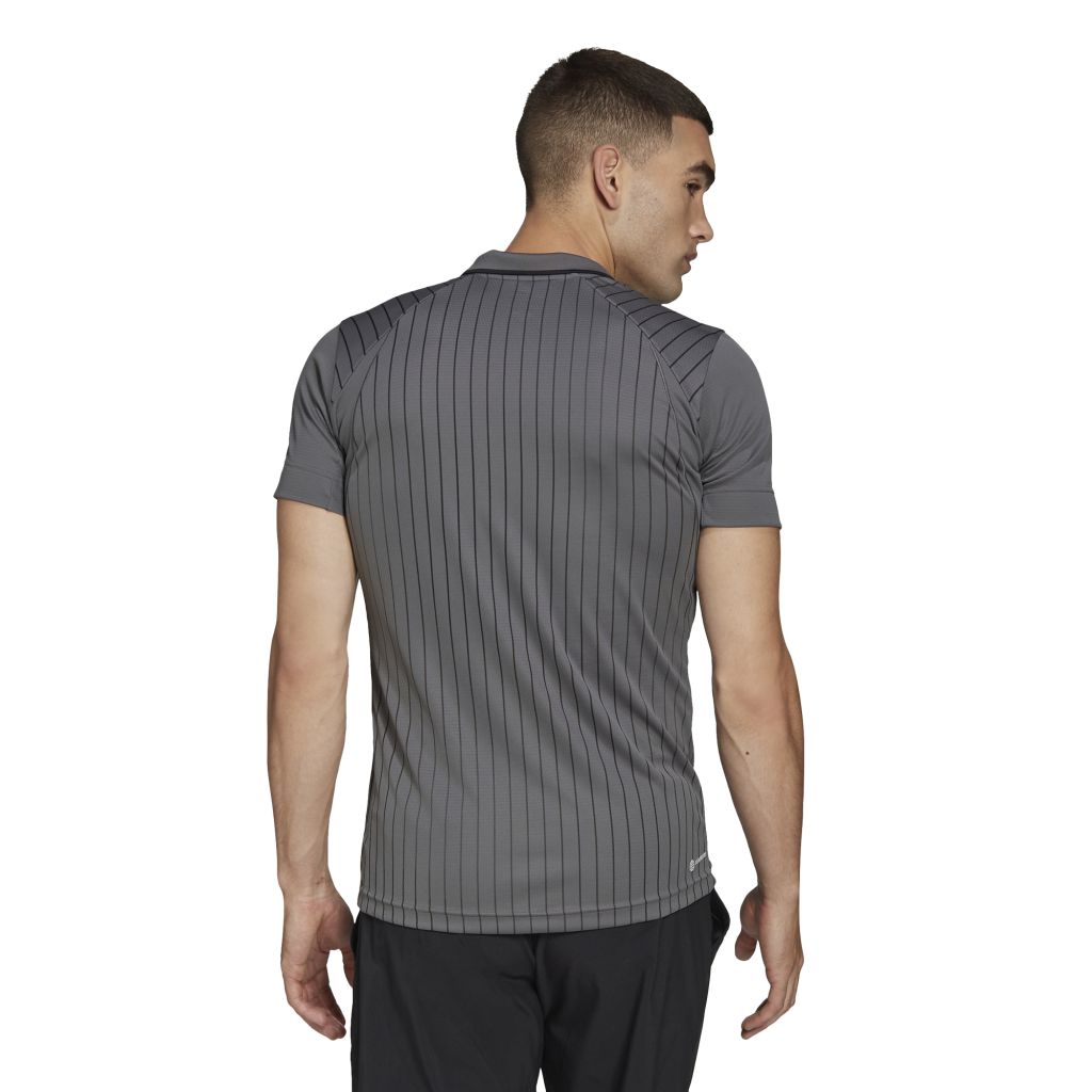 Adidas Melbourne Polo M - grey five/white