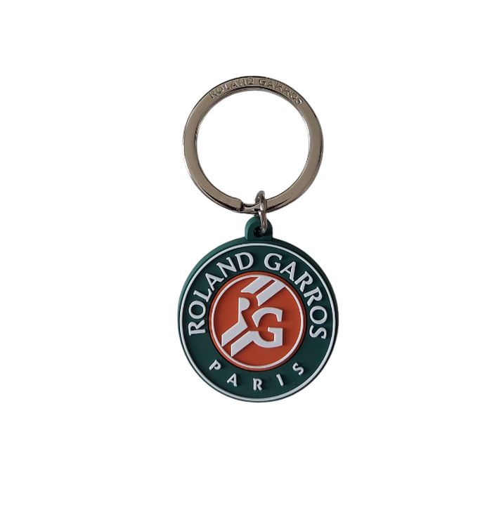 Roland Garros Logo Rubber Keychain Roland Garros Logo Rubber Keychain