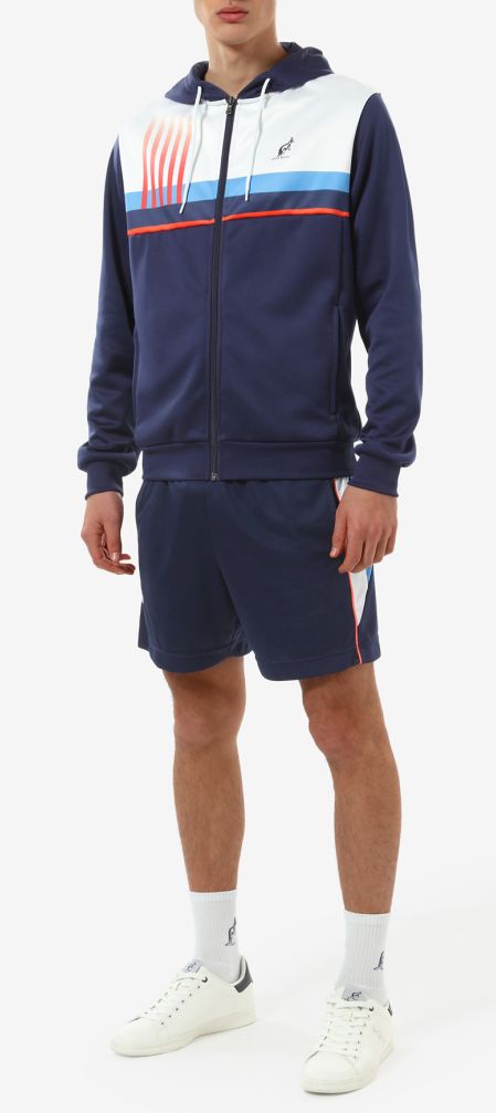 Australian Printed Double Jacket - blu cosmo