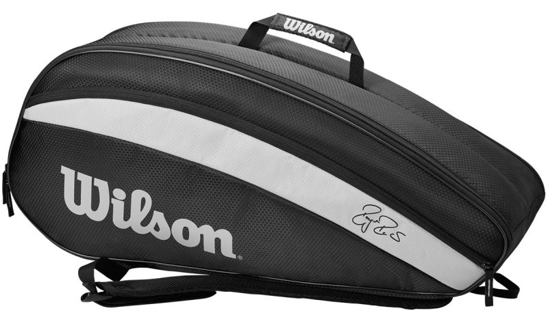 Wilson Roger Federer Team 6 Pk Bag - black