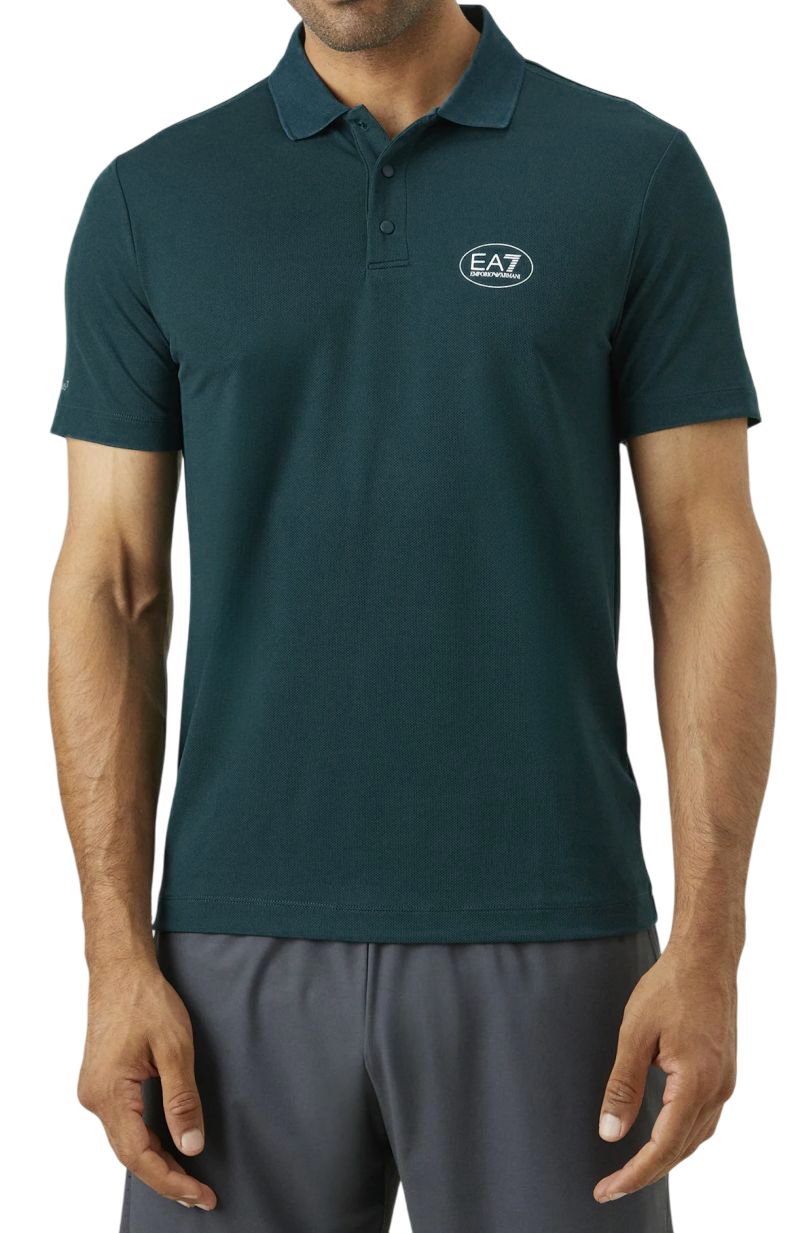 EA7 Tennis Pro Shirt - ponderosa pine 