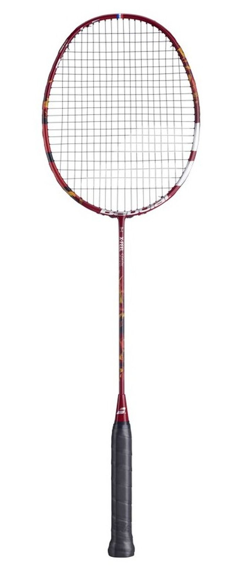 Babolat X-Feel Spark Strung - dark red/silver Babolat X-Feel Spark Strung - dark red/silver