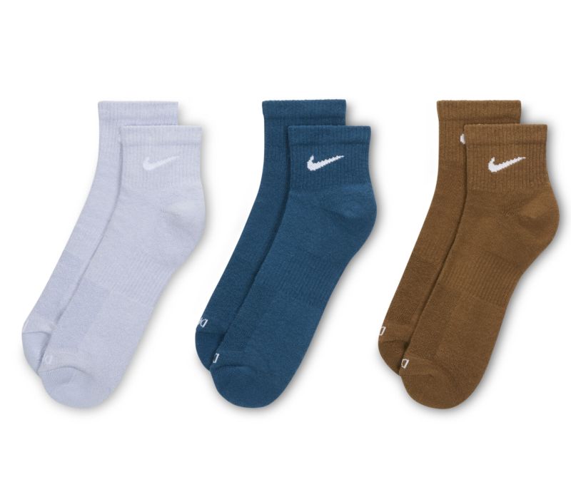 Nike Everyday Plus Cushioned Training Ankle 3P - multicolor