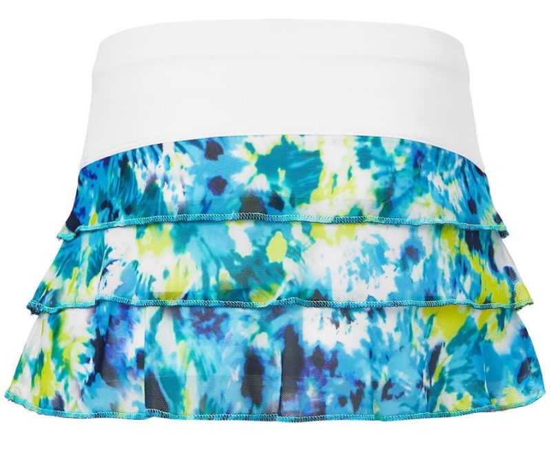 Lucky in Love Girls Peace Out Mesh Skirt - opal