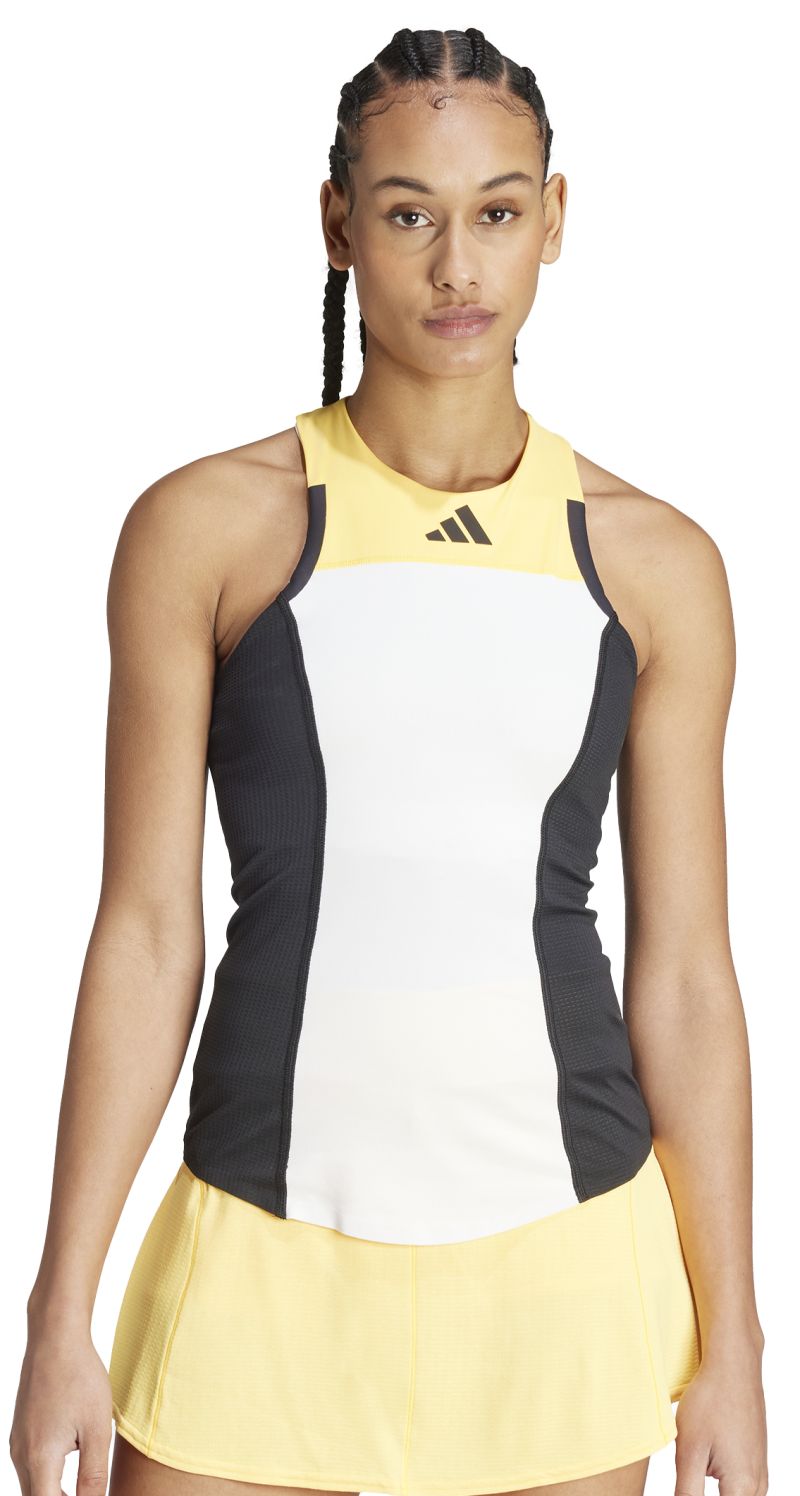 Adidas Heat.Rdy Pro Tank - white/orange/black