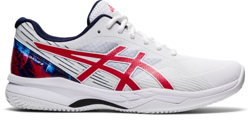 Asics Gel-Game 8 Clay/OC L.E. - white/classic red