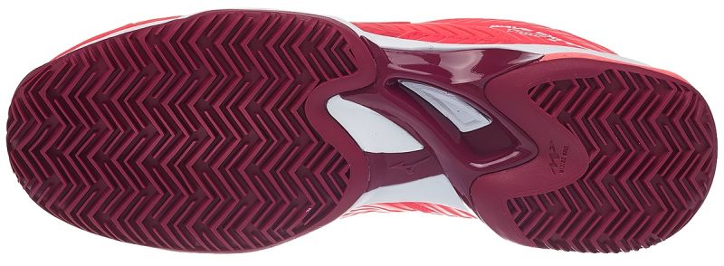 Mizuno Wave Exceed Tour 3 CC - fiery coral/white/beet red