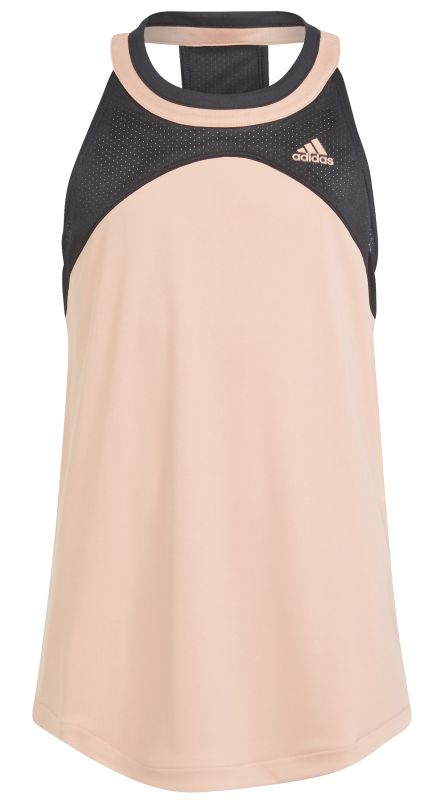 Adidas Girls Club Tennis Tank Top - ambient blush/black