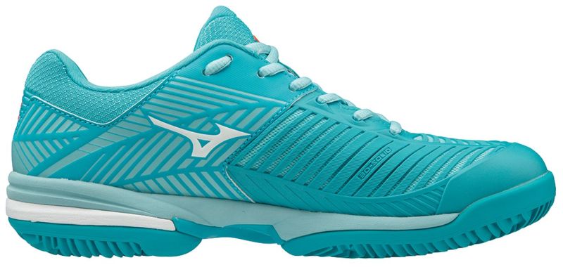 Mizuno Wave Exceed Tour 3 CC Women - pblue/white/angelblue