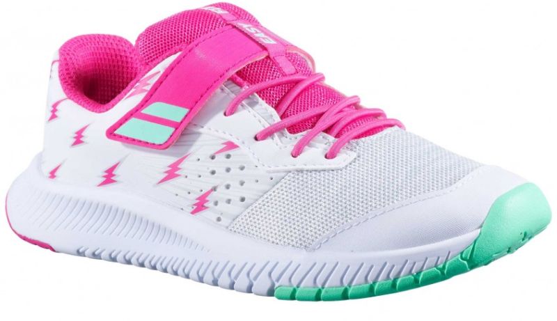 Babolat Pulsion All Court Kid - white/red rose