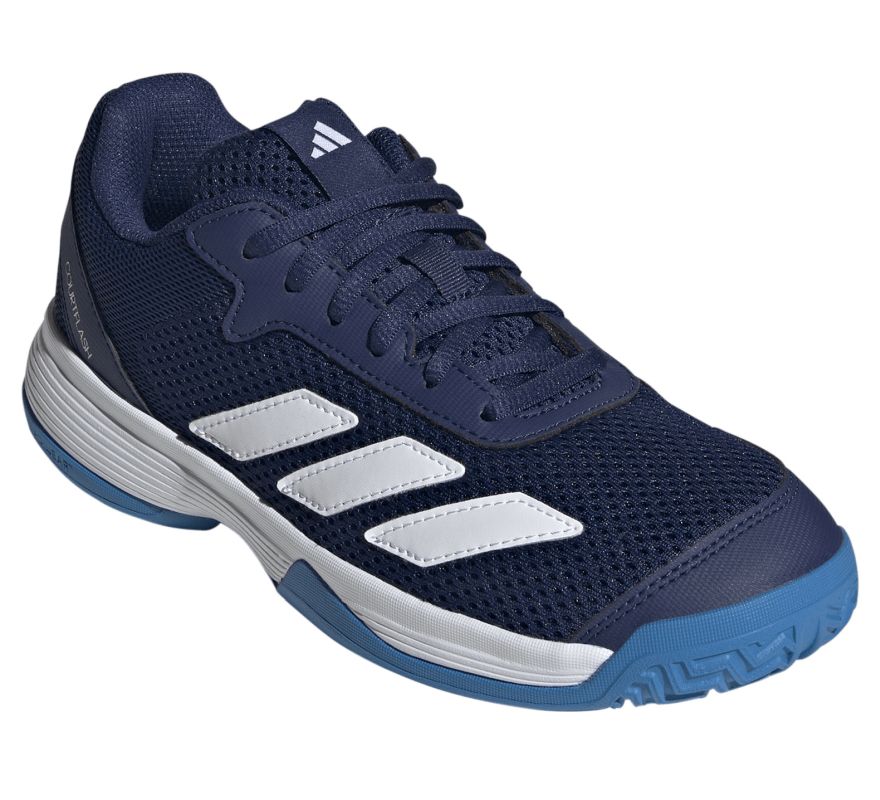 Adidas Courtflash K - dark blue/cloud white/bright blue Adidas Courtflash K - dark blue/cloud white/bright blue