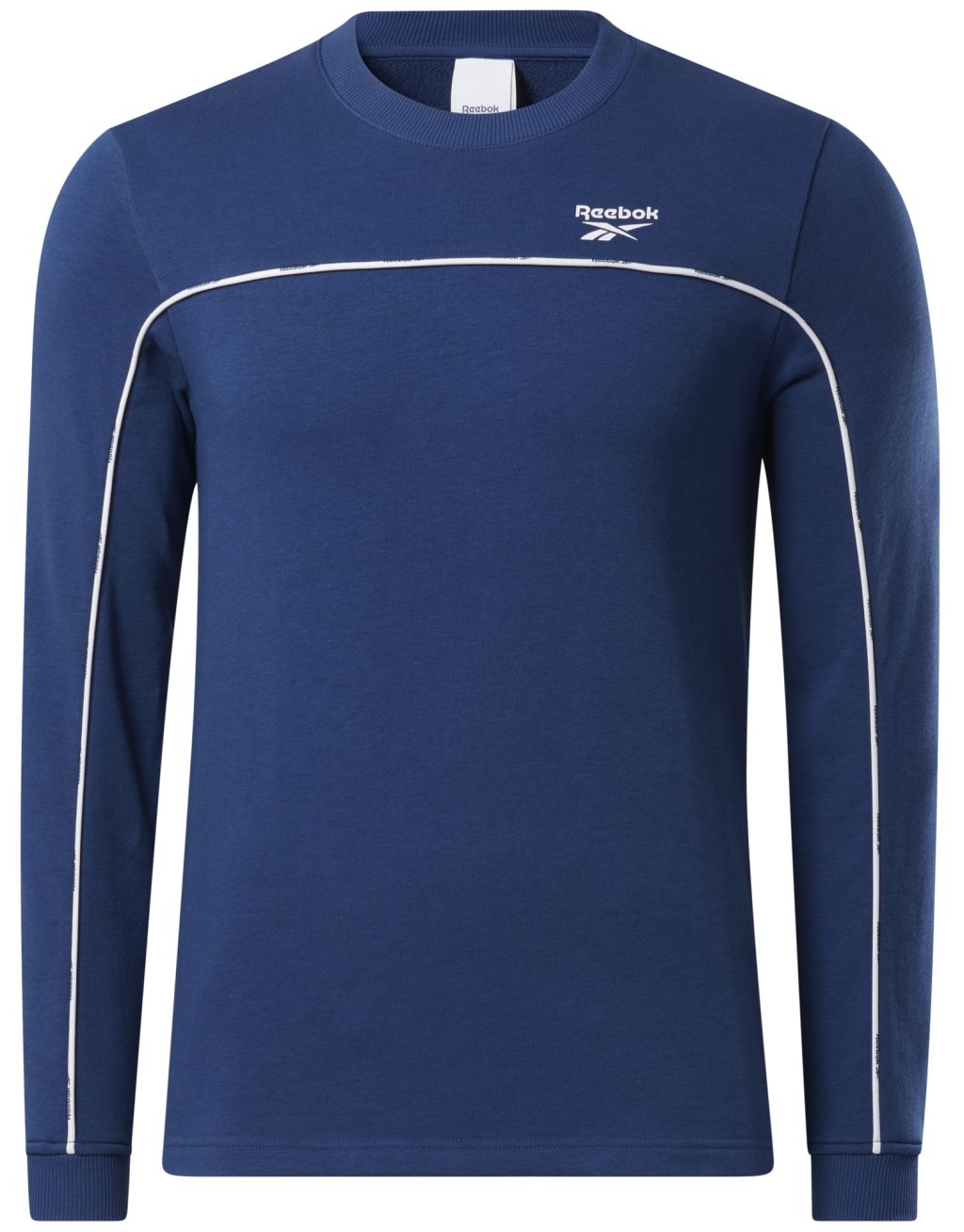 HA9016_APP_virtual_standard_white Reebok Wor Piping Crew - batblu