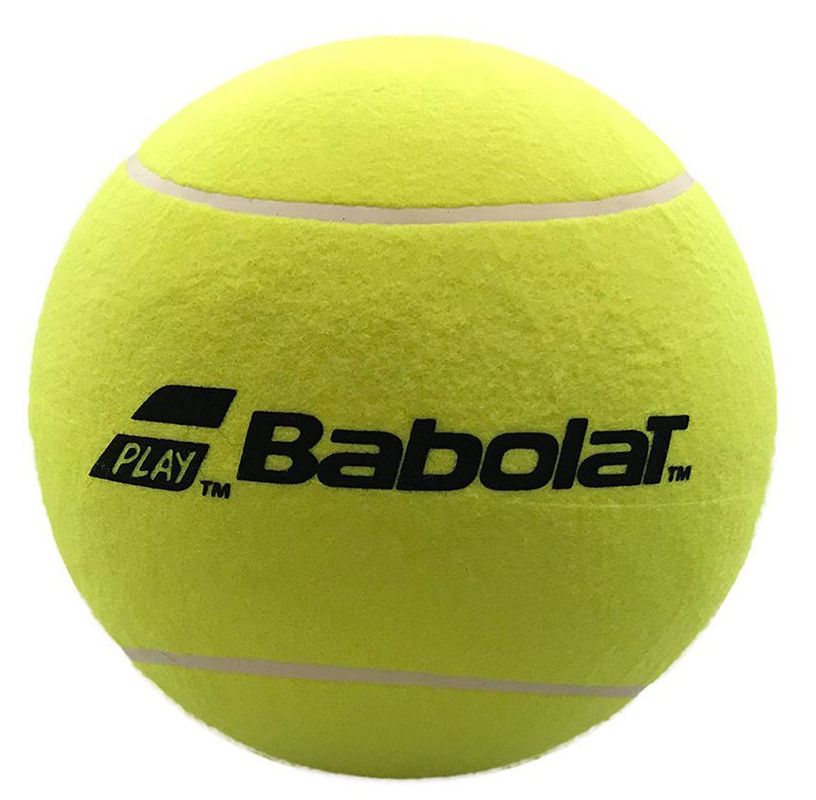 jumbo-yellow Mini Gigant Babolat Midsize Jumbo Ball - yellow + marker