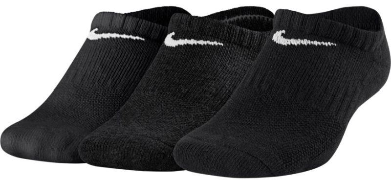 Nike Performance Cushioned No Show - 3 pary/black
