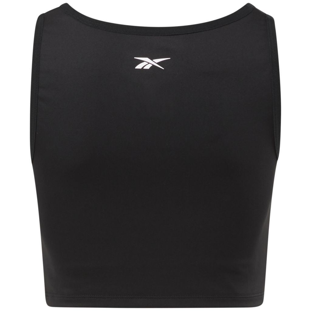 H51862_APP_virtual_standard_white Reebok Studio Ruched Cropped Tank Top W - black