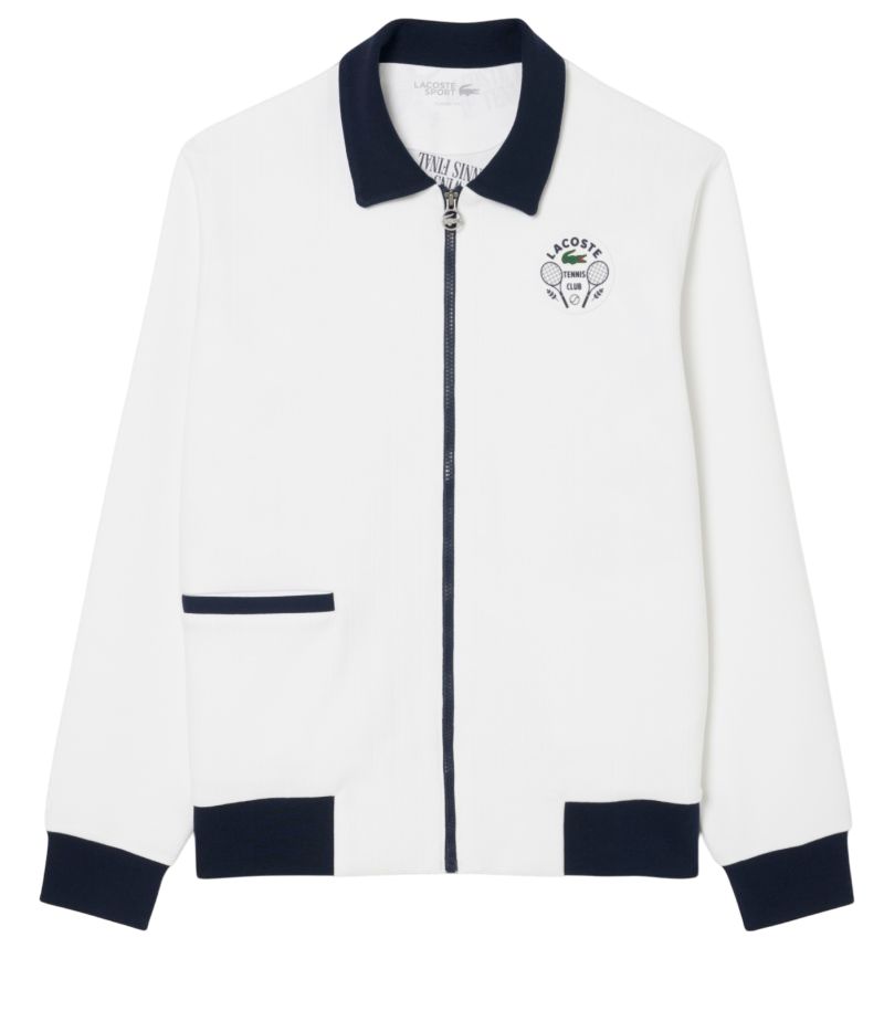 Lacoste Tennis Heritage Ultra Dry - white/navy blue  Lacoste Tennis Heritage Ultra Dry - white/navy blue