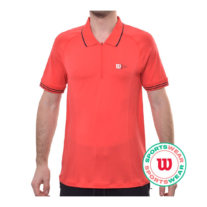WL1101306_logo Wilson Series Seamless Polo