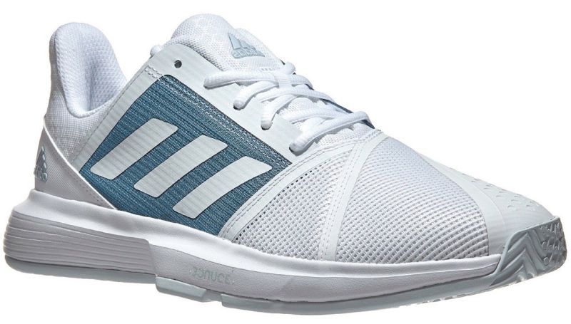 Adidas CourtJam Bounce M - cloud white/cloud white/hazy blue